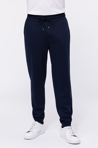  Erkek Lacivert Organik Pamuklu Eşofman Altı