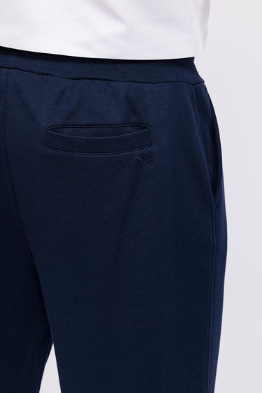  Erkek Lacivert Organik Pamuklu Eşofman Altı