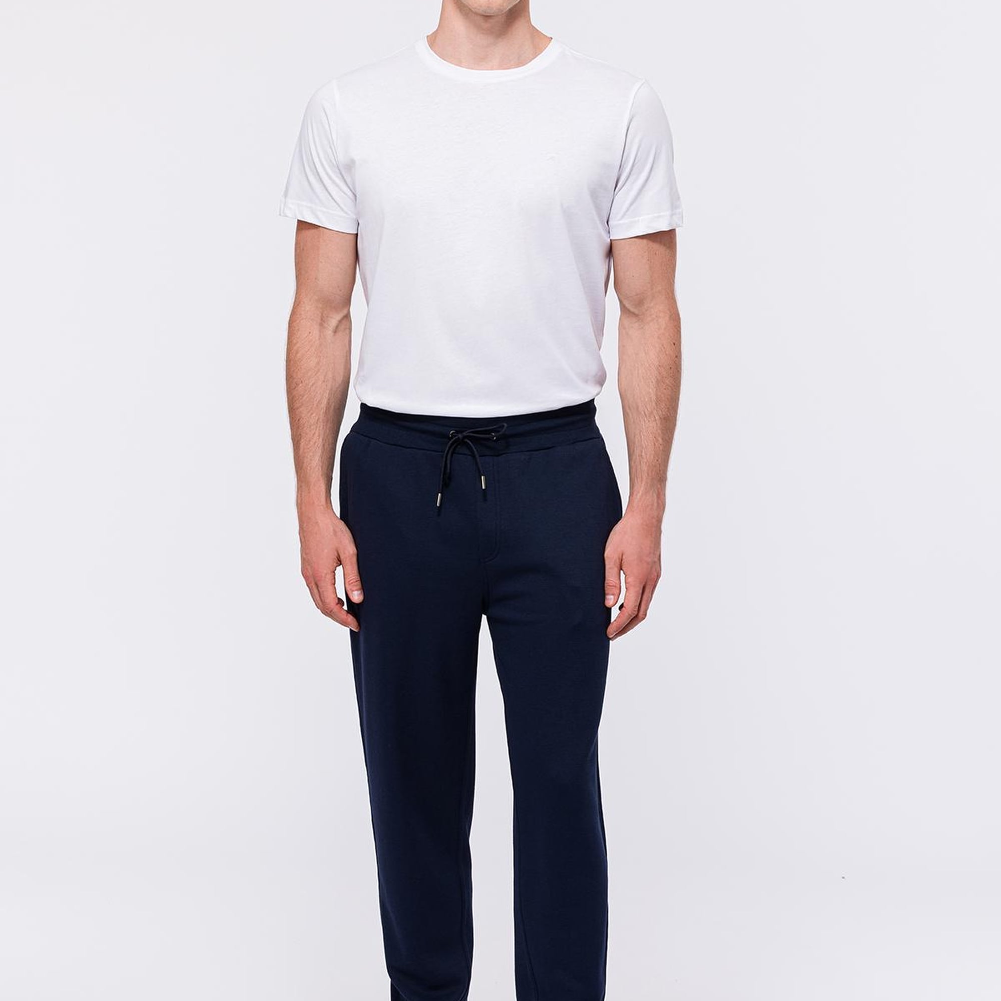 Erkek Lacivert Organik Pamuklu Eşofman Altı