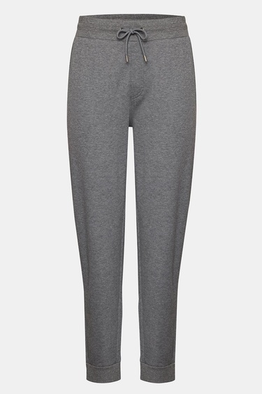  Erkek Gri Melanj Organik Pamuklu Eşofman Altı