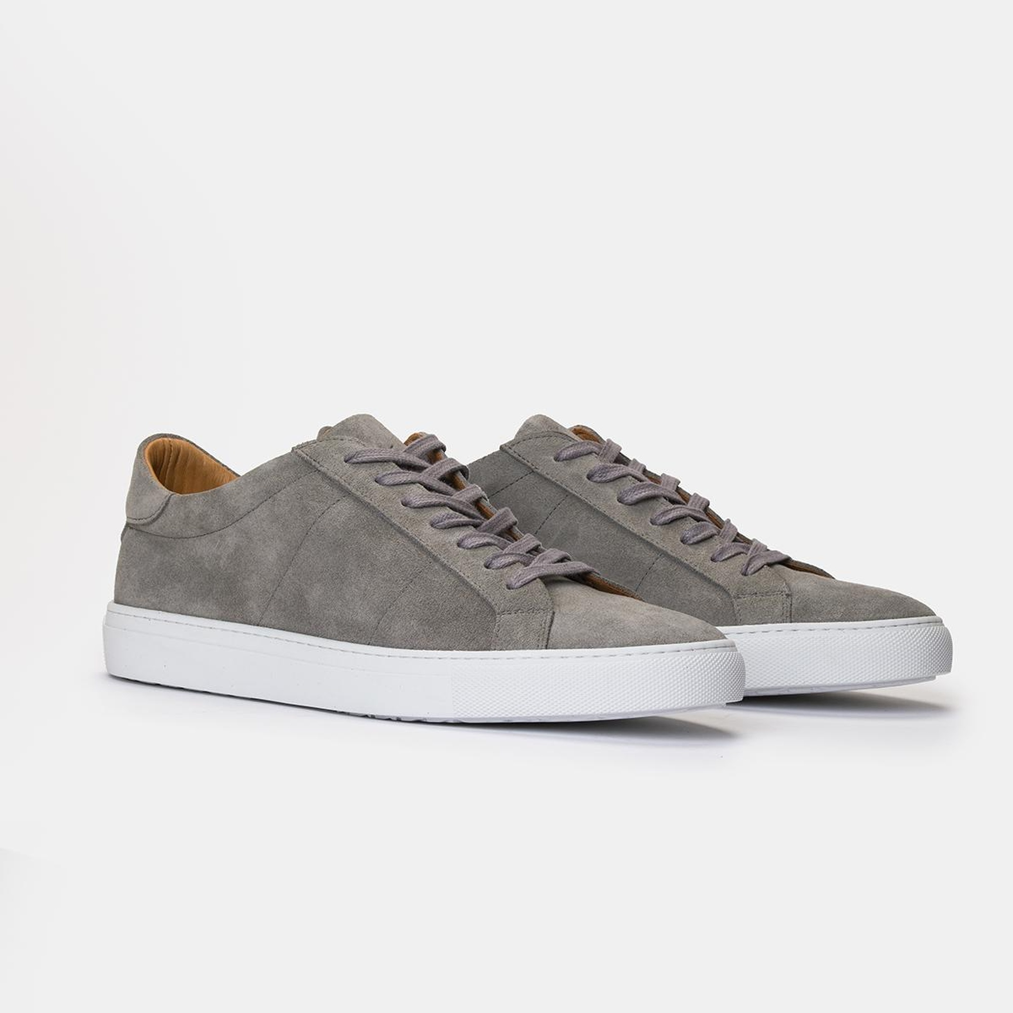 Erkek Gri Süet Sneaker