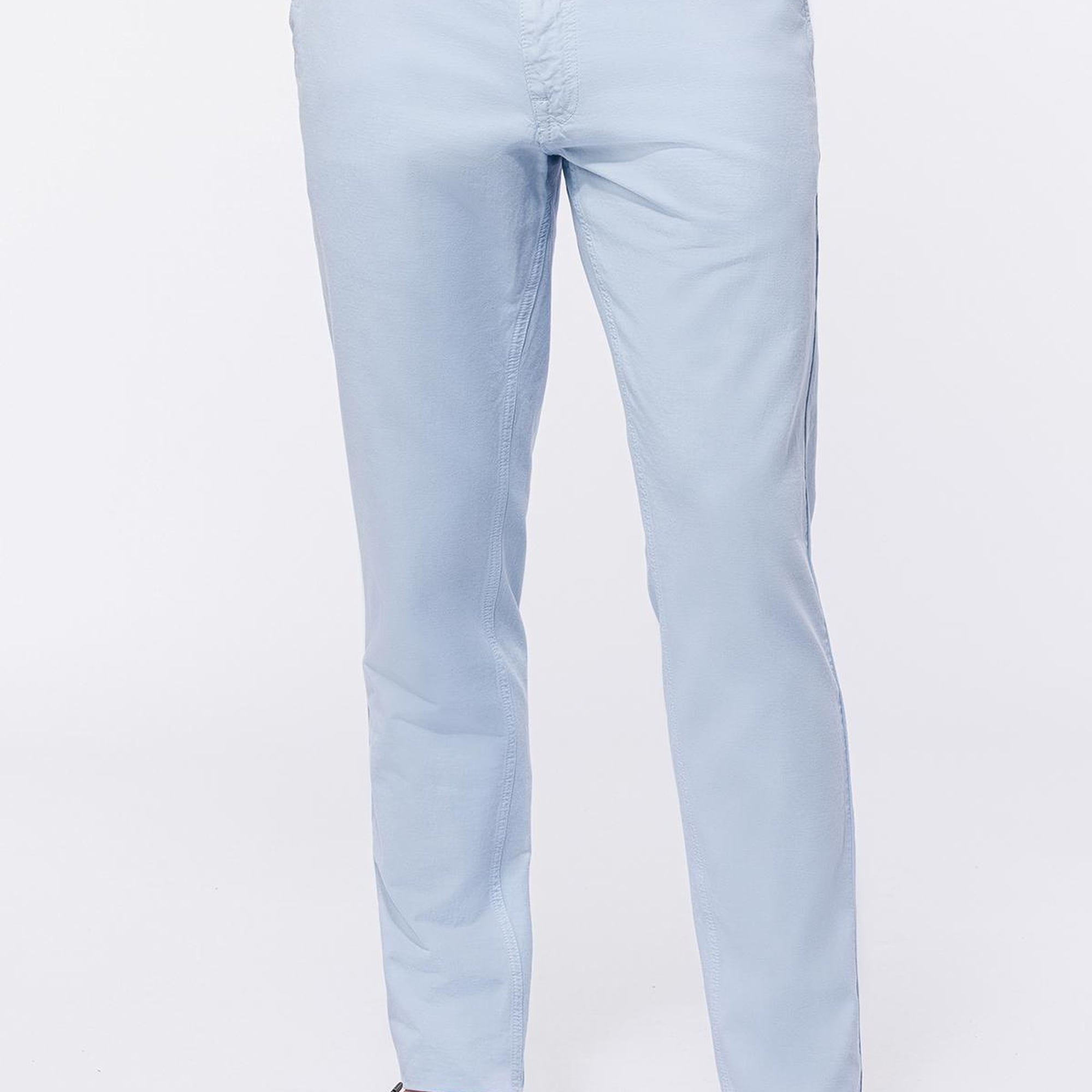 Erkek Mavi Yan Cep Pantolon