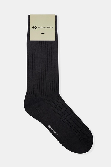  Erkek Antrasit Merserize Çorap