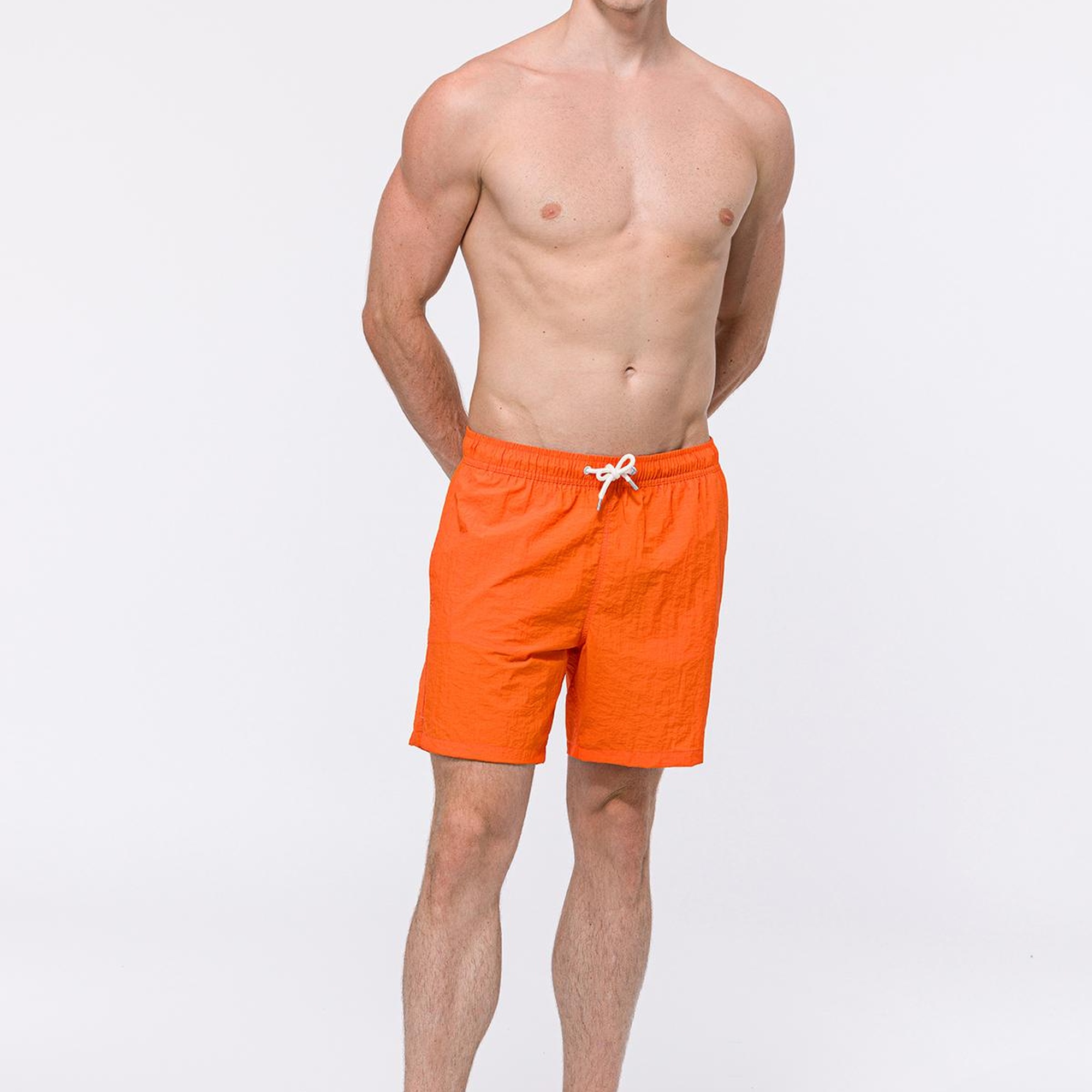 Erkek Turuncu Mayo Şort