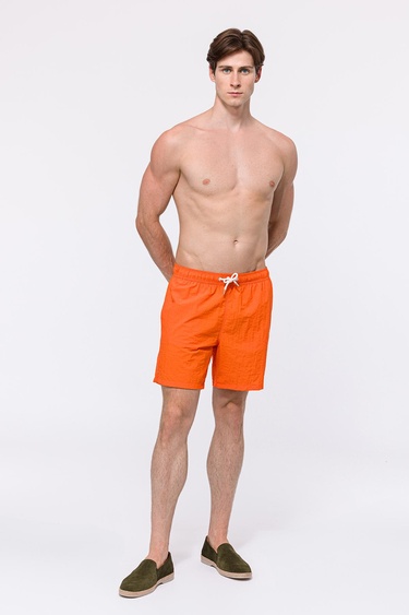  Erkek Turuncu Mayo Şort