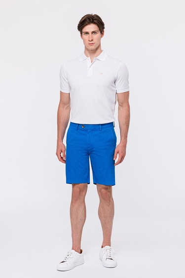  Erkek Mavi Chino Şort