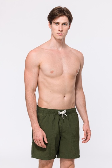  Erkek Haki Mayo Şort