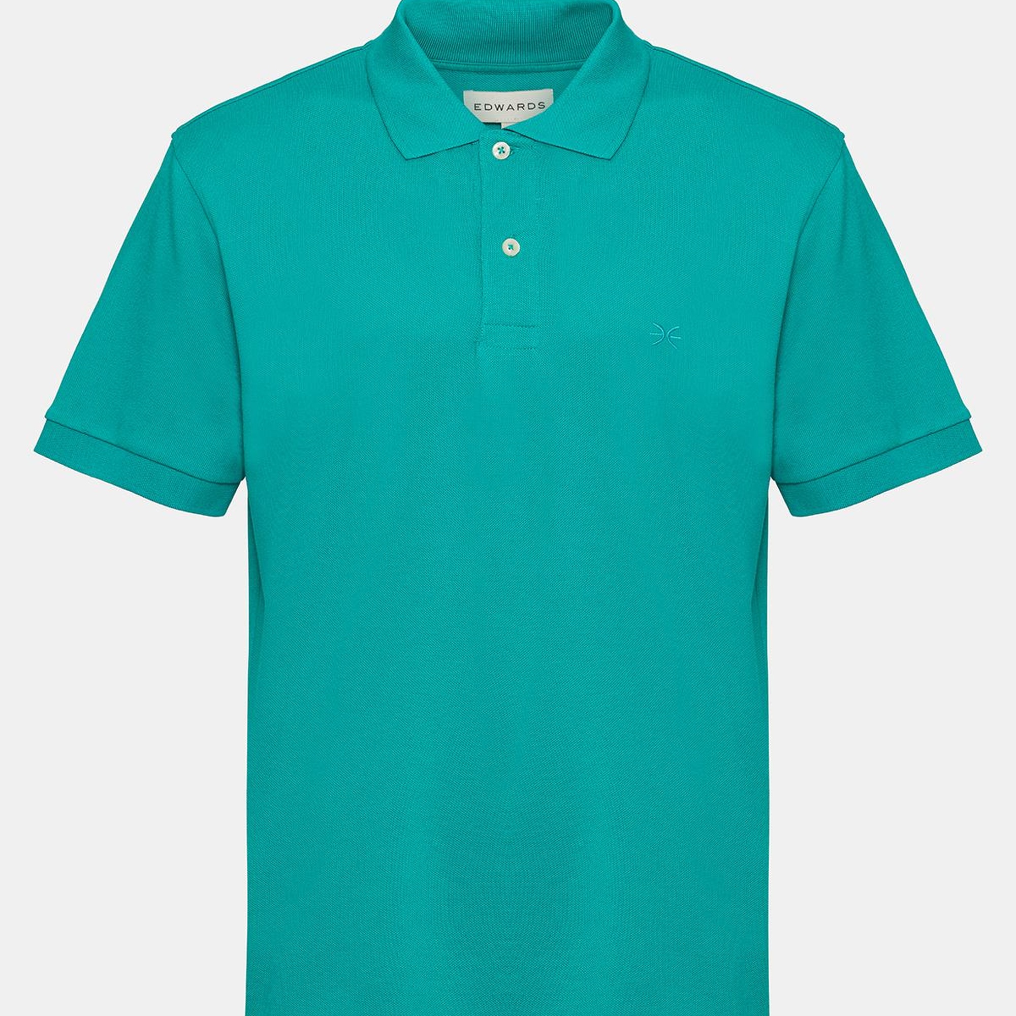 Erkek Petrol Kısa Kollu Polo Yaka T-Shirt