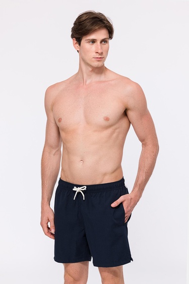  Erkek Lacivert Mayo Şort