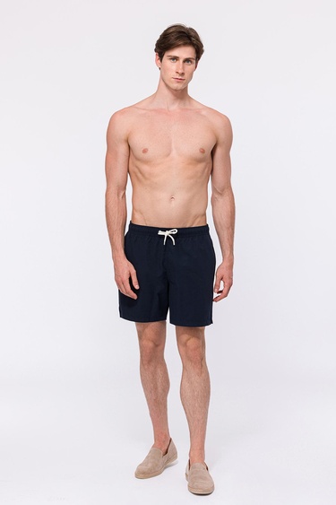  Erkek Lacivert Mayo Şort