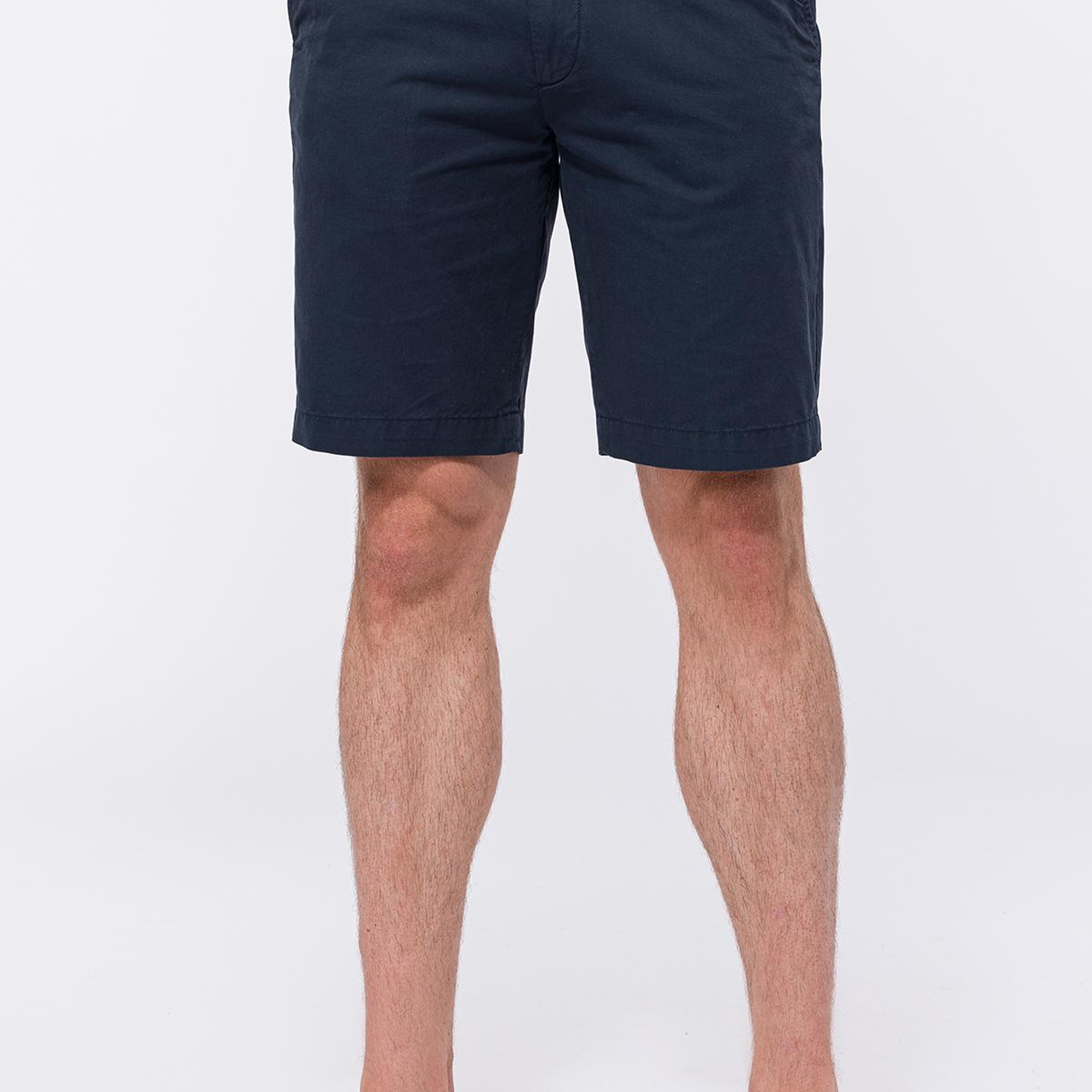 Erkek Lacivert Chino Şort