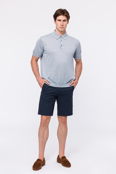  Erkek Lacivert Chino Şort