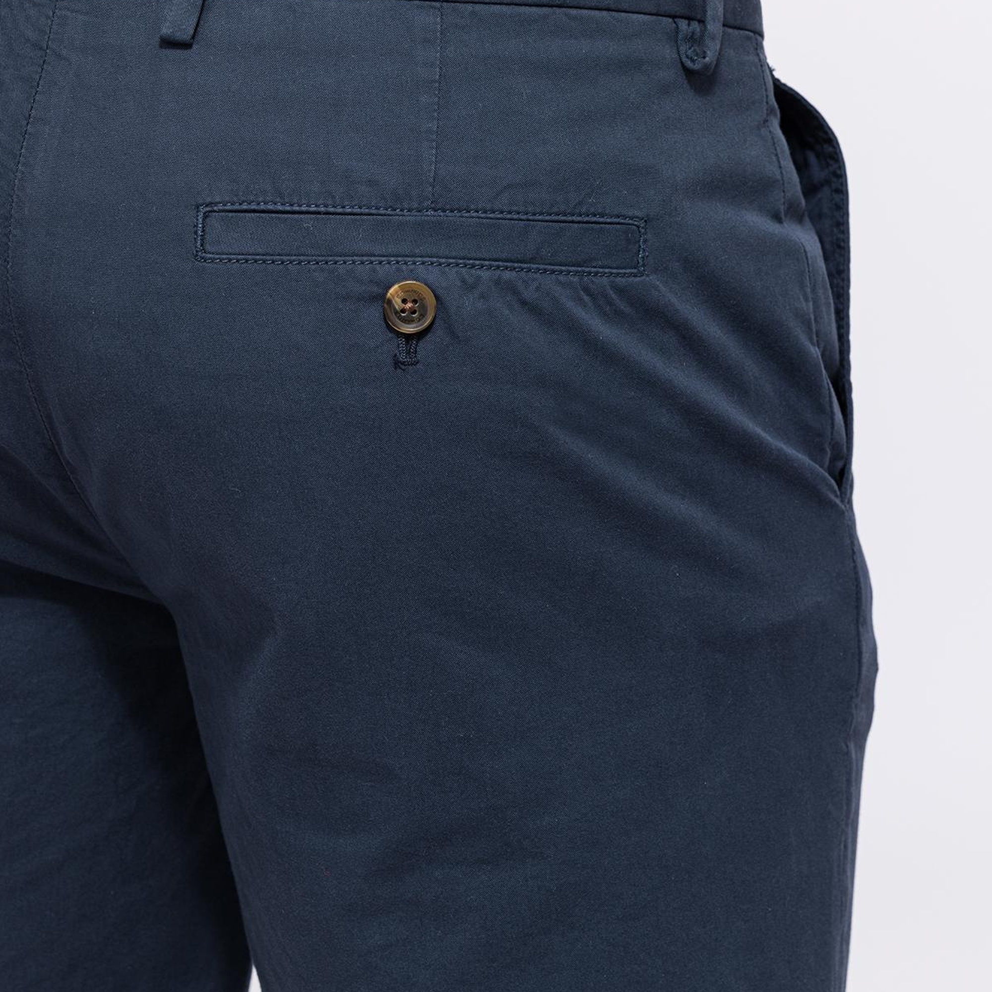 Erkek Lacivert Chino Şort