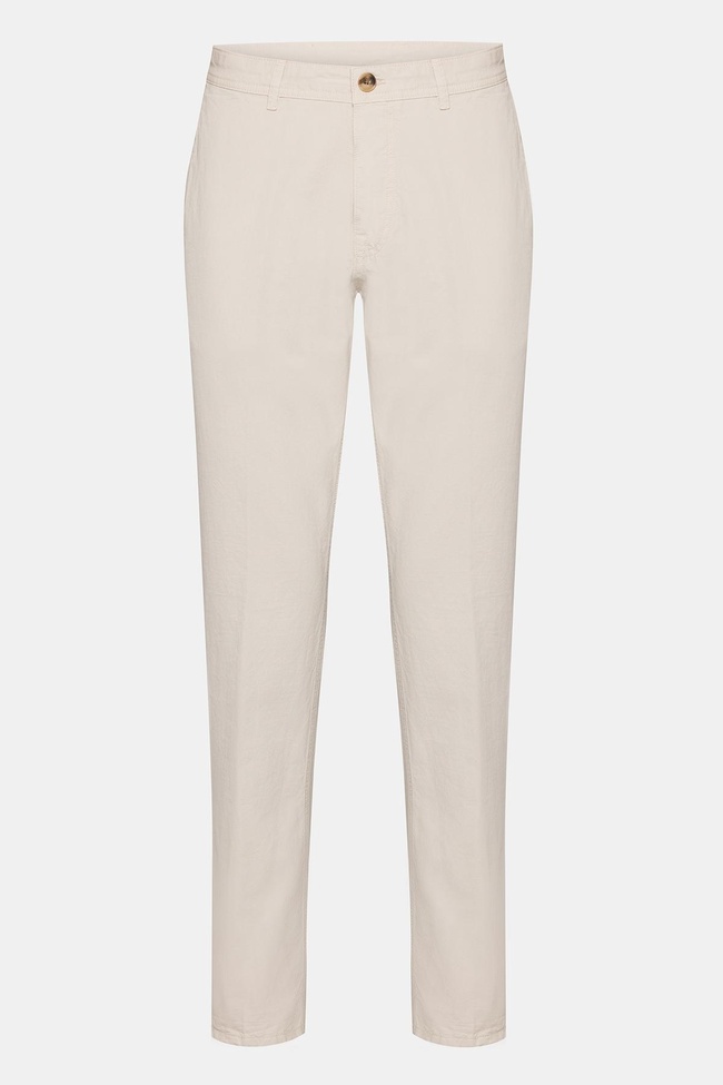  Erkek Bej Yan Cep Pantolon