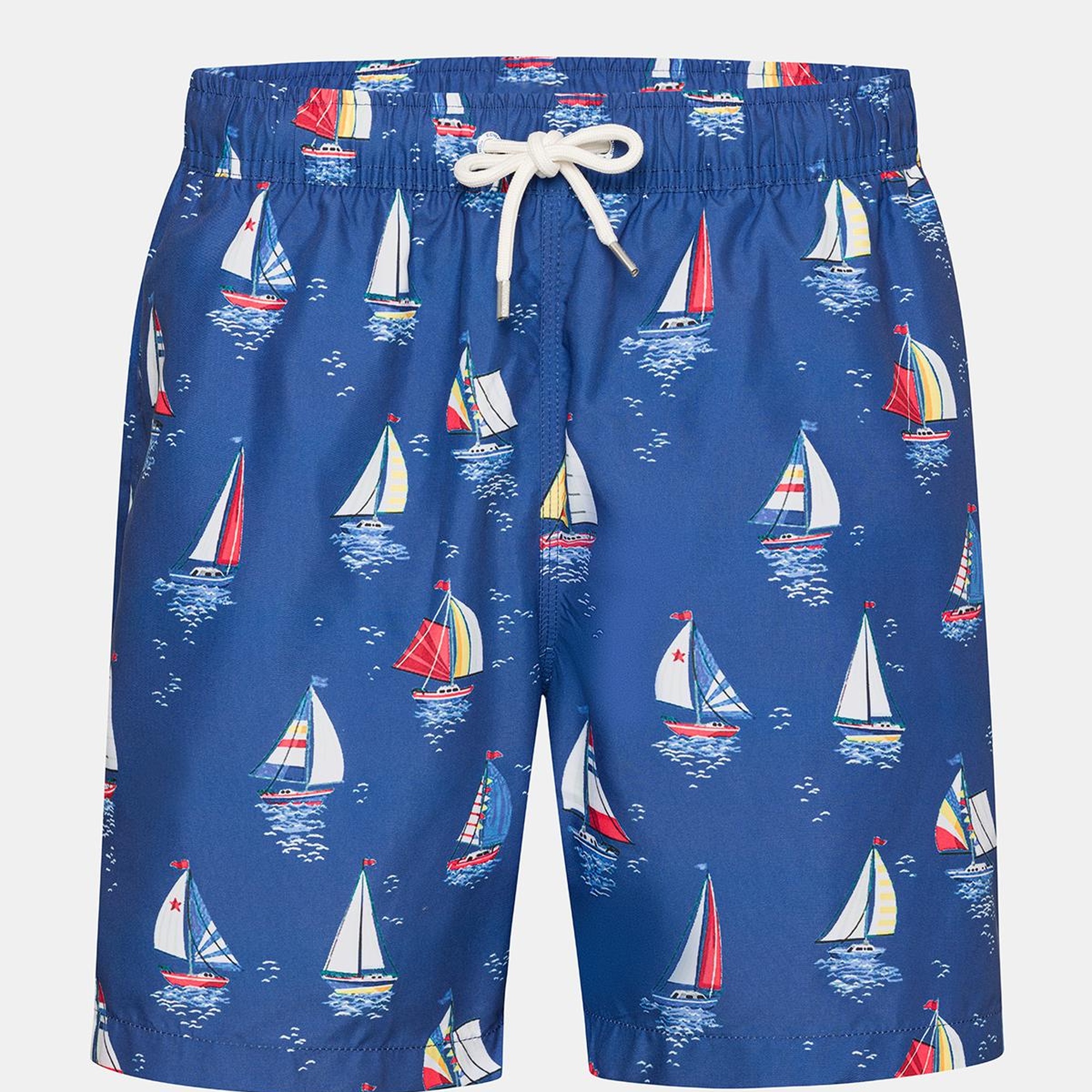 Erkek İndigo Baskılı Mayo Şort