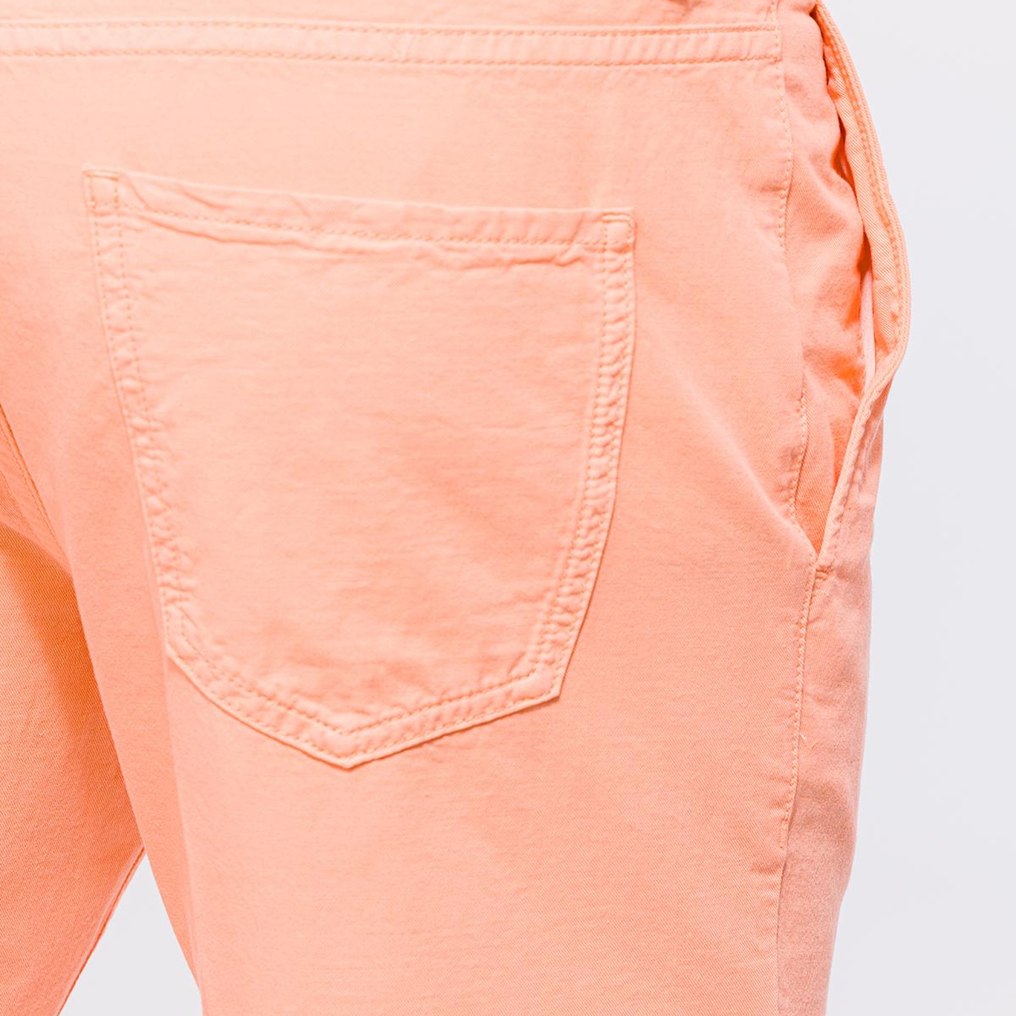 Erkek Pembe Yan Cep Pantolon