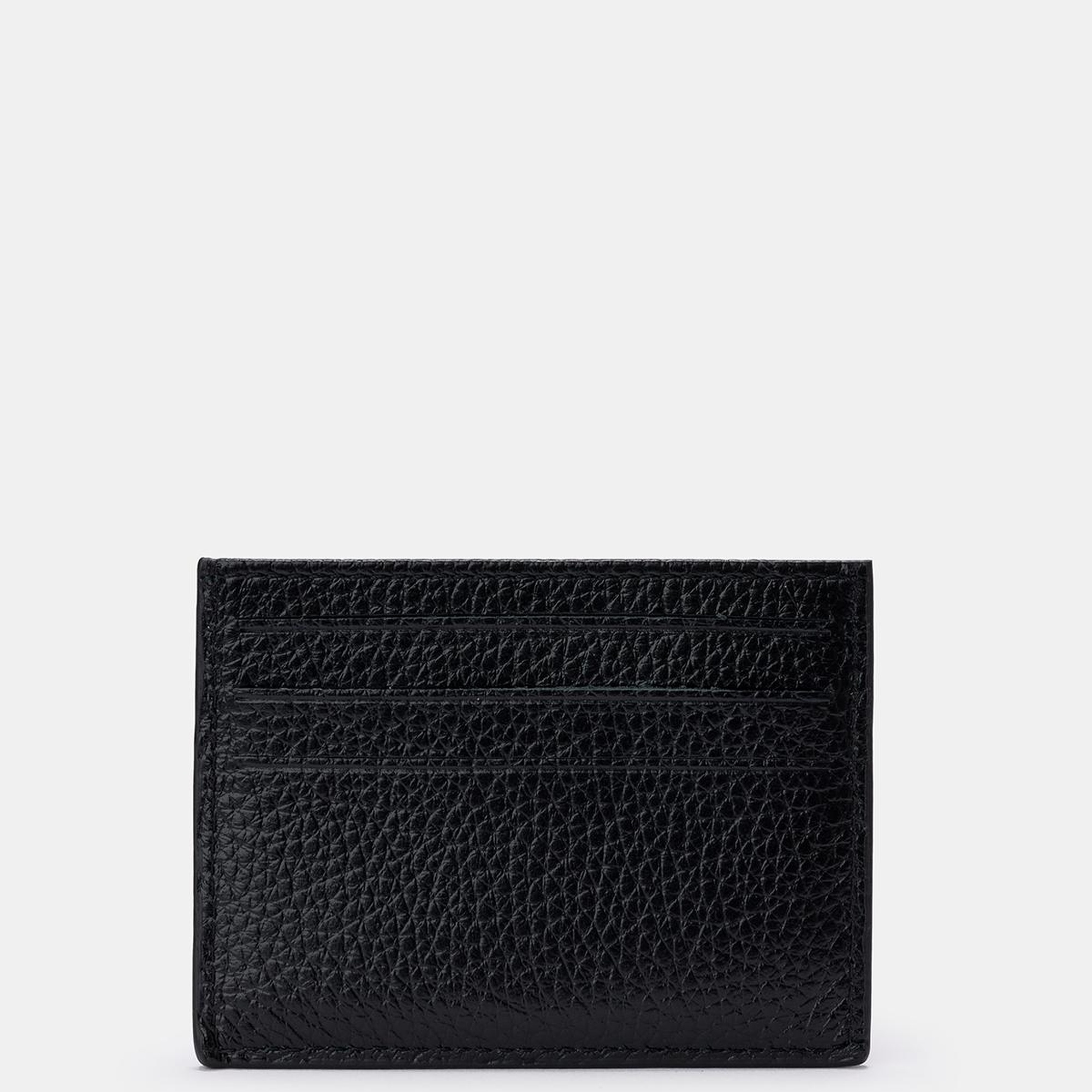 Erkek Siyah Deri Kartlık