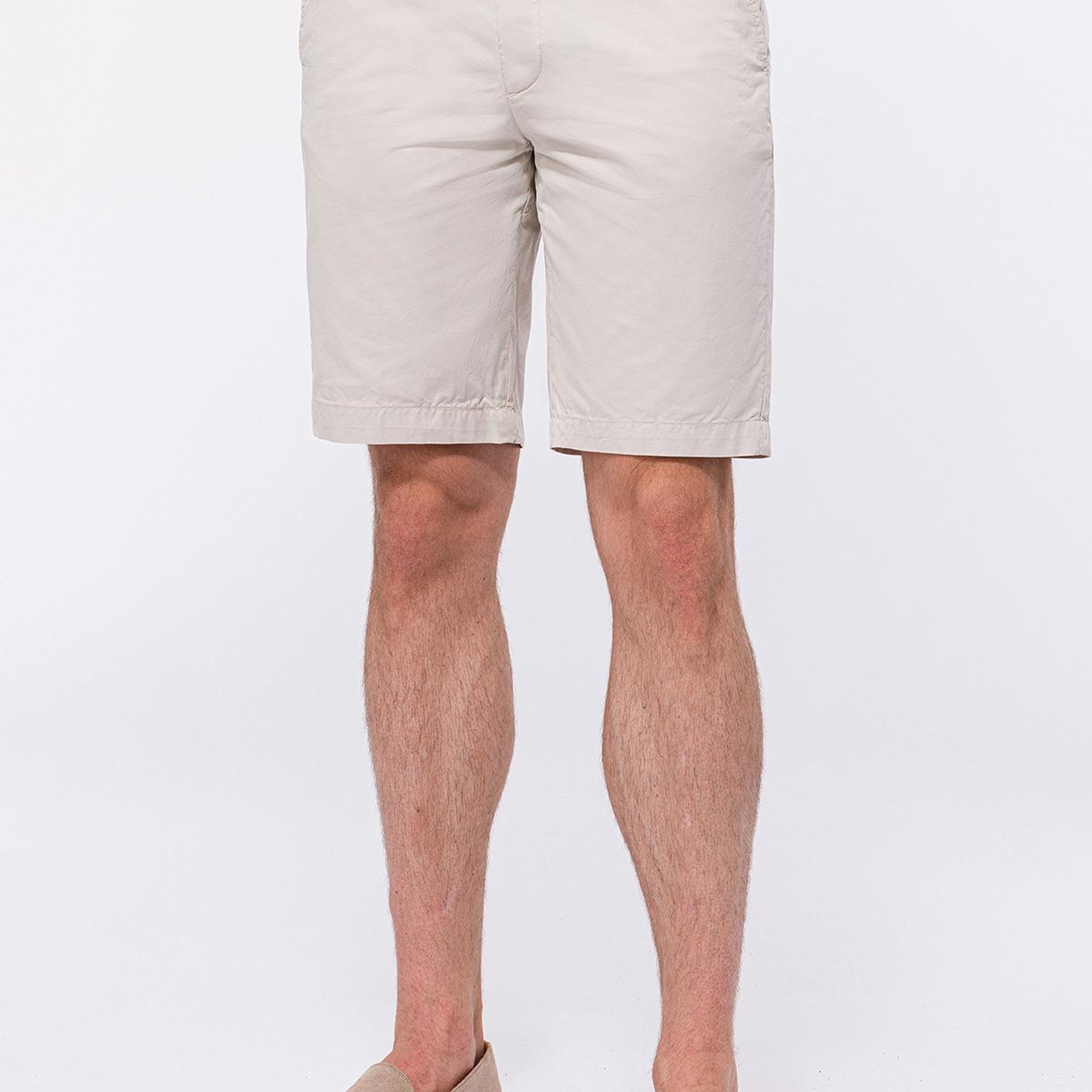 Erkek Bej Chino Şort