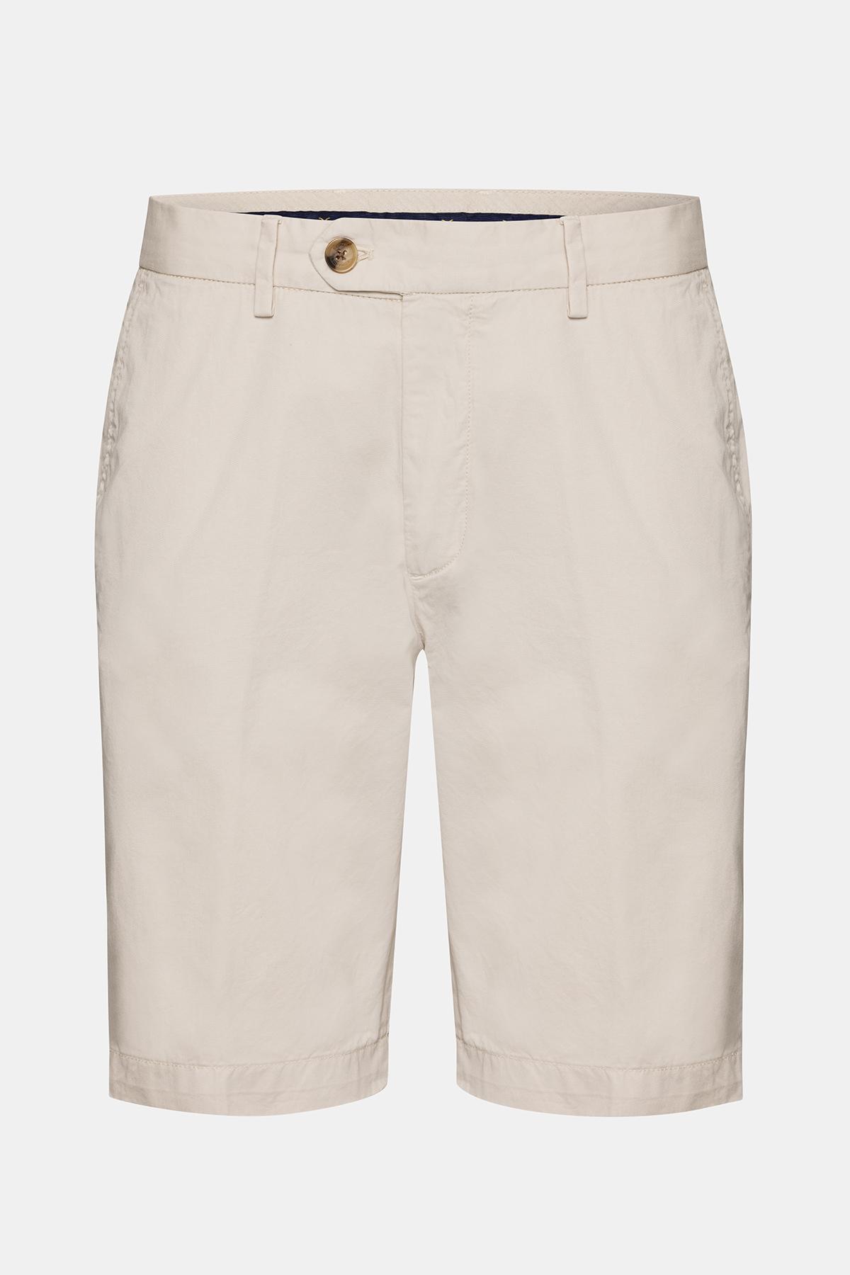  Erkek Bej Chino Şort
