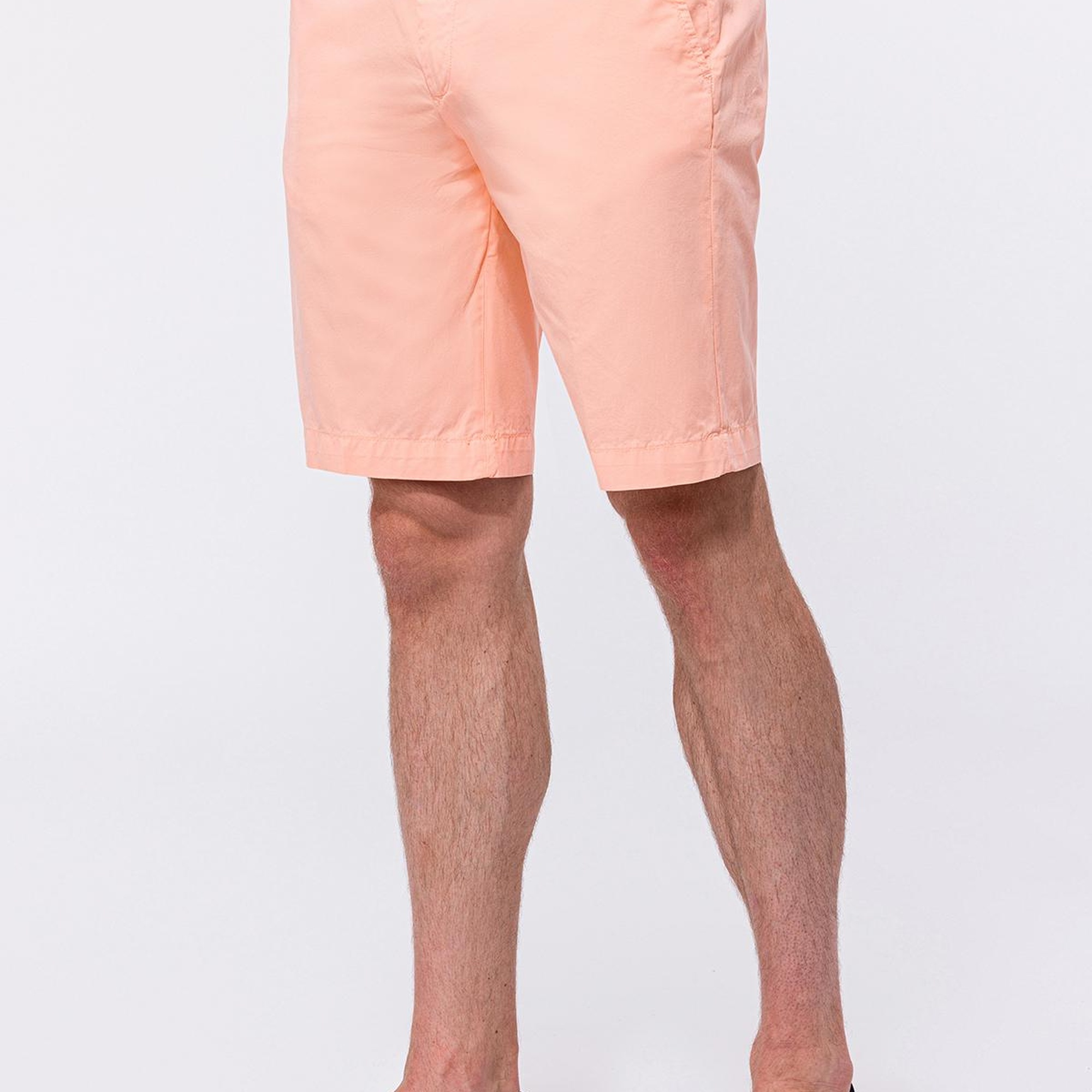 Erkek Pembe Chino Şort