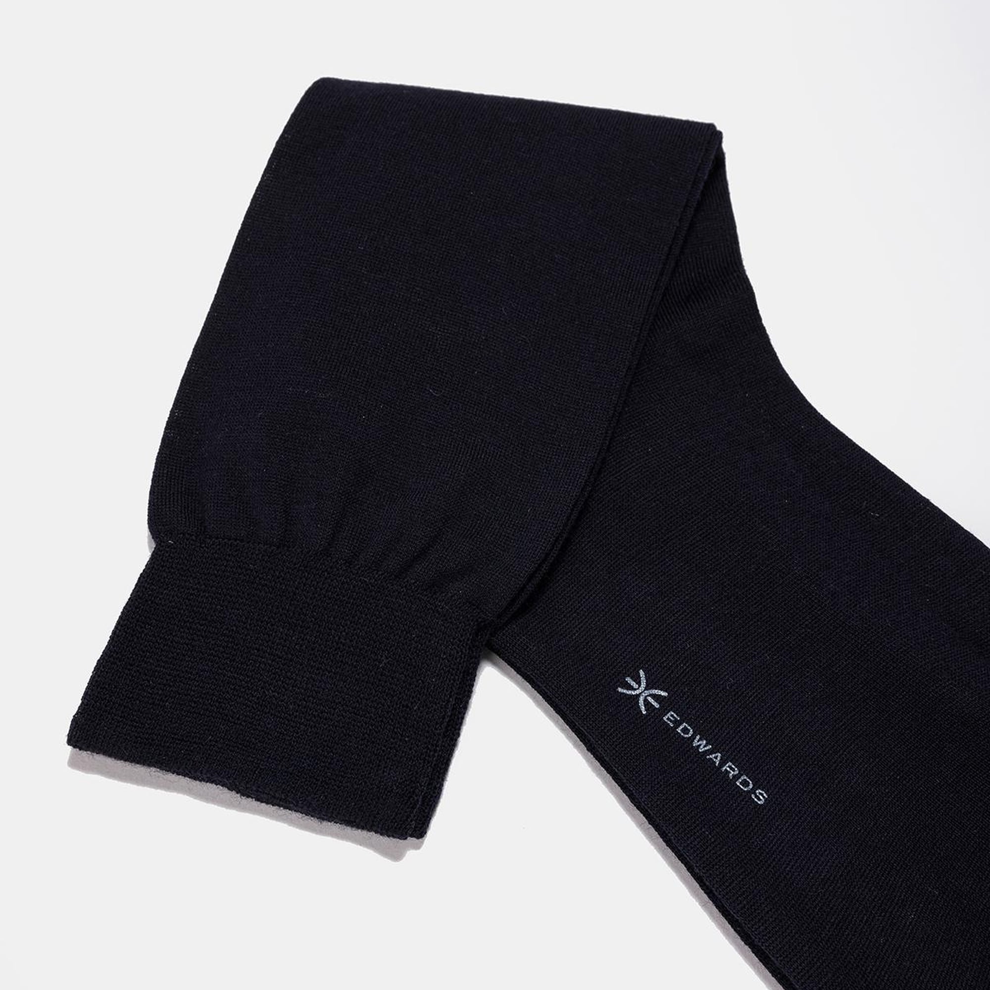 Erkek Lacivert Yün Kısa Çorap