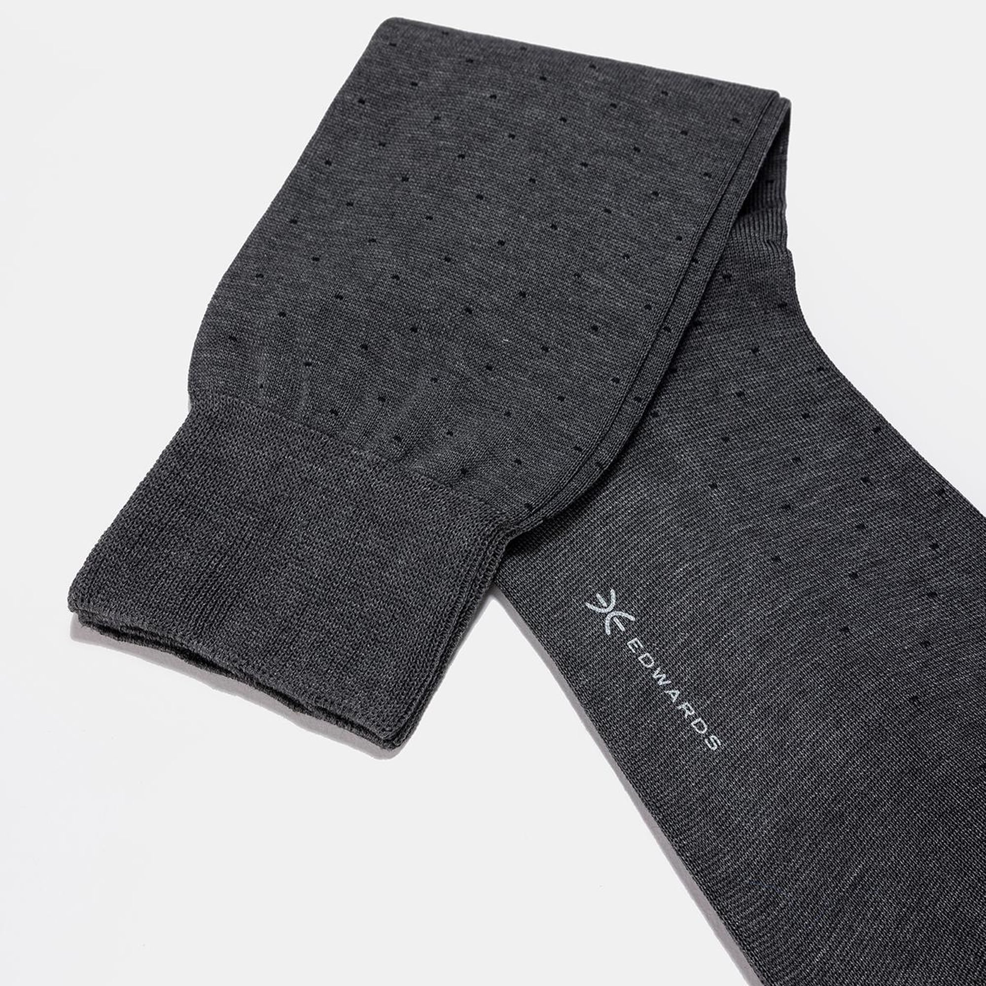 Erkek Gri Pamuk Kısa Çorap