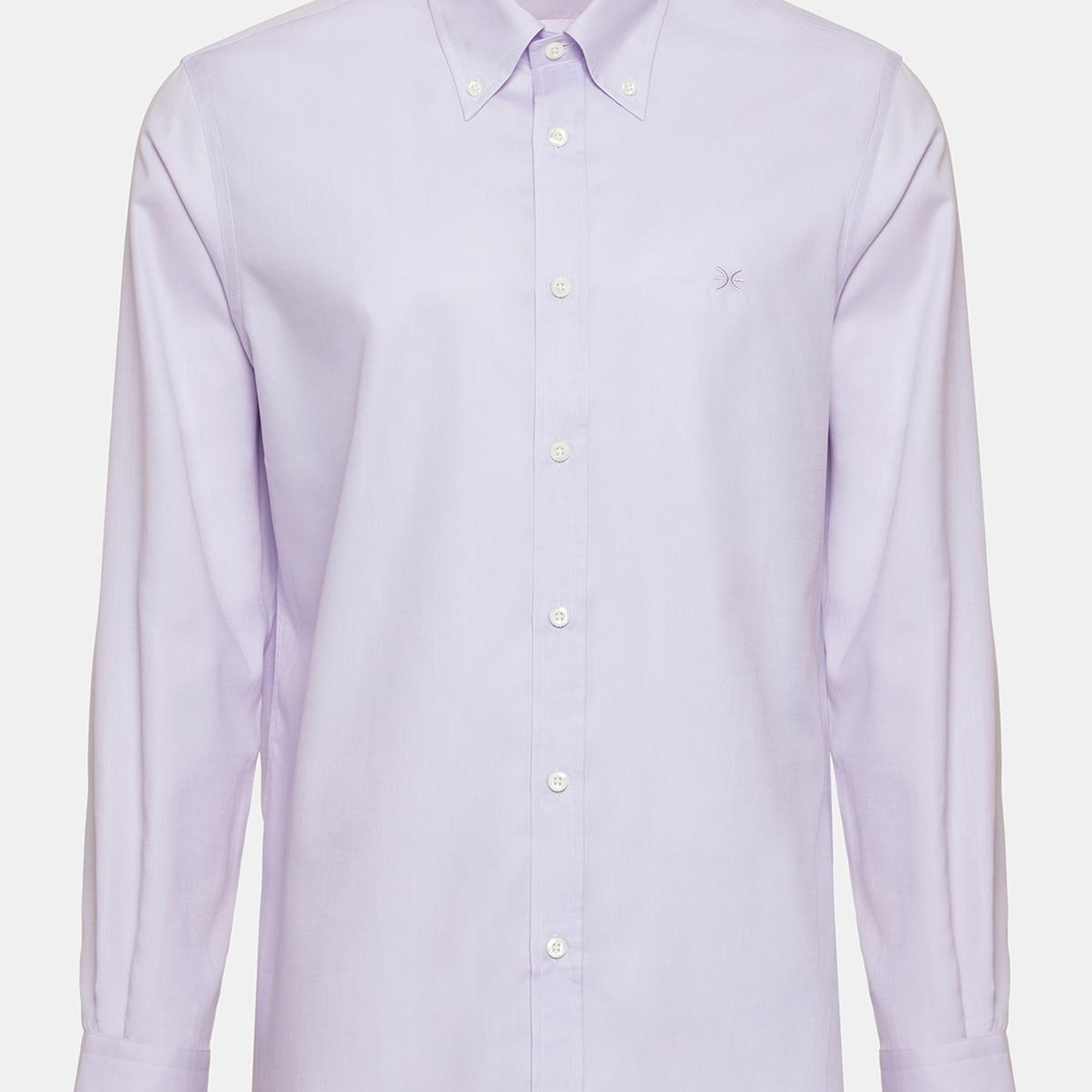 Erkek Pembe Cooper Fit Düğmeli Yaka Spor Gömlek