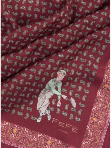  Erkek Bordo Yün Fular