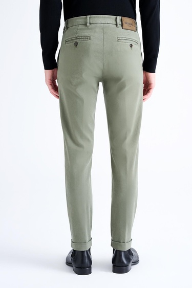  Erkek Koyu Gri Chino Pantolon