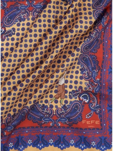  Erkek Sarı Yün Fular