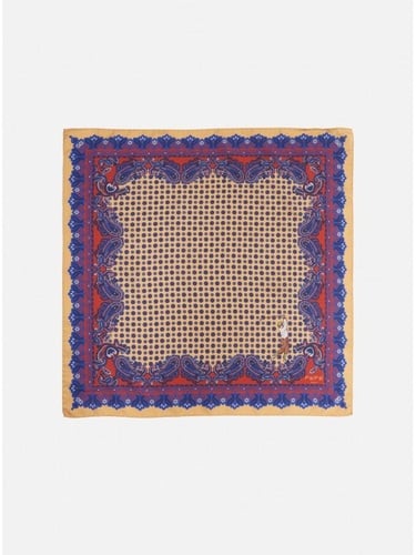  Erkek Sarı Yün Fular