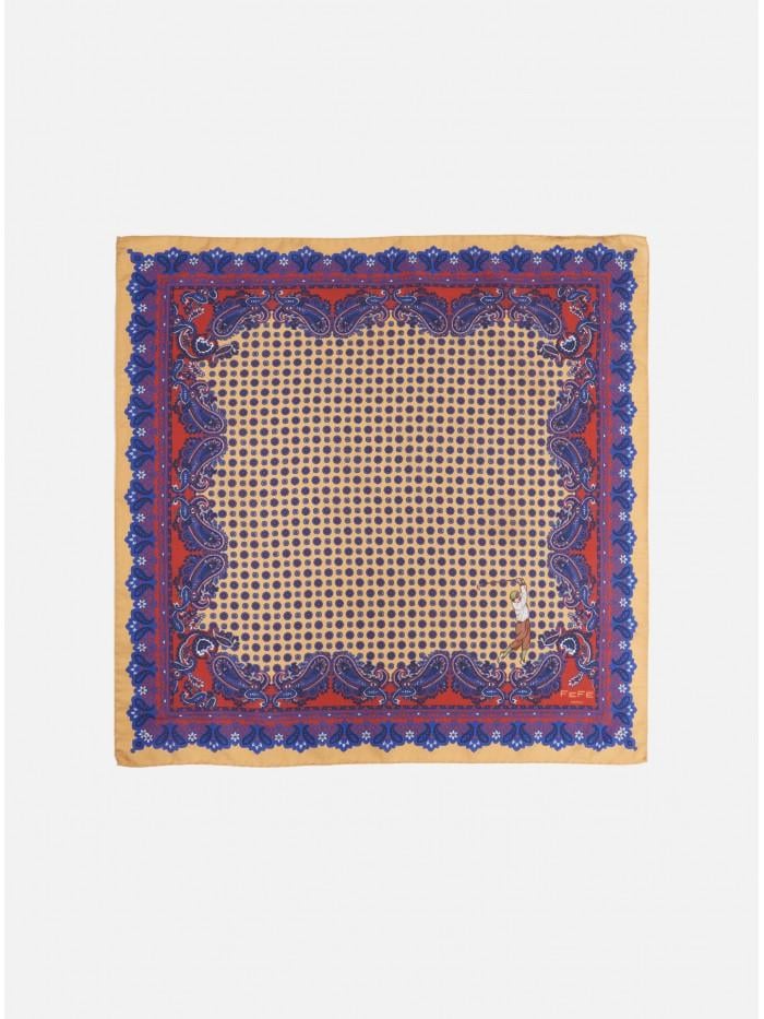  Erkek Sarı Yün Fular