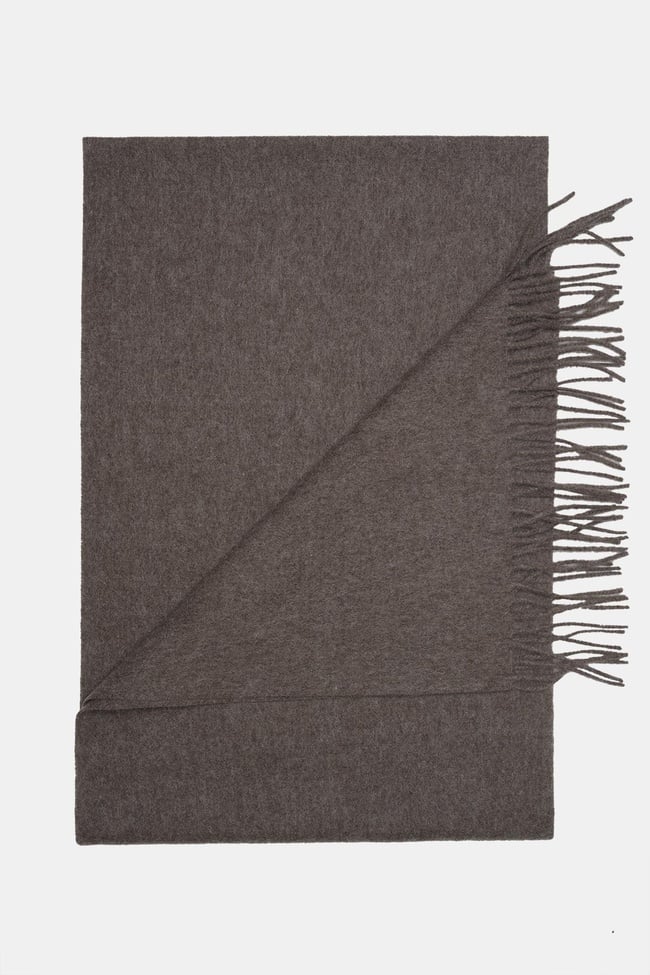  Erkek Açık Yeşil Yün Kaşkol