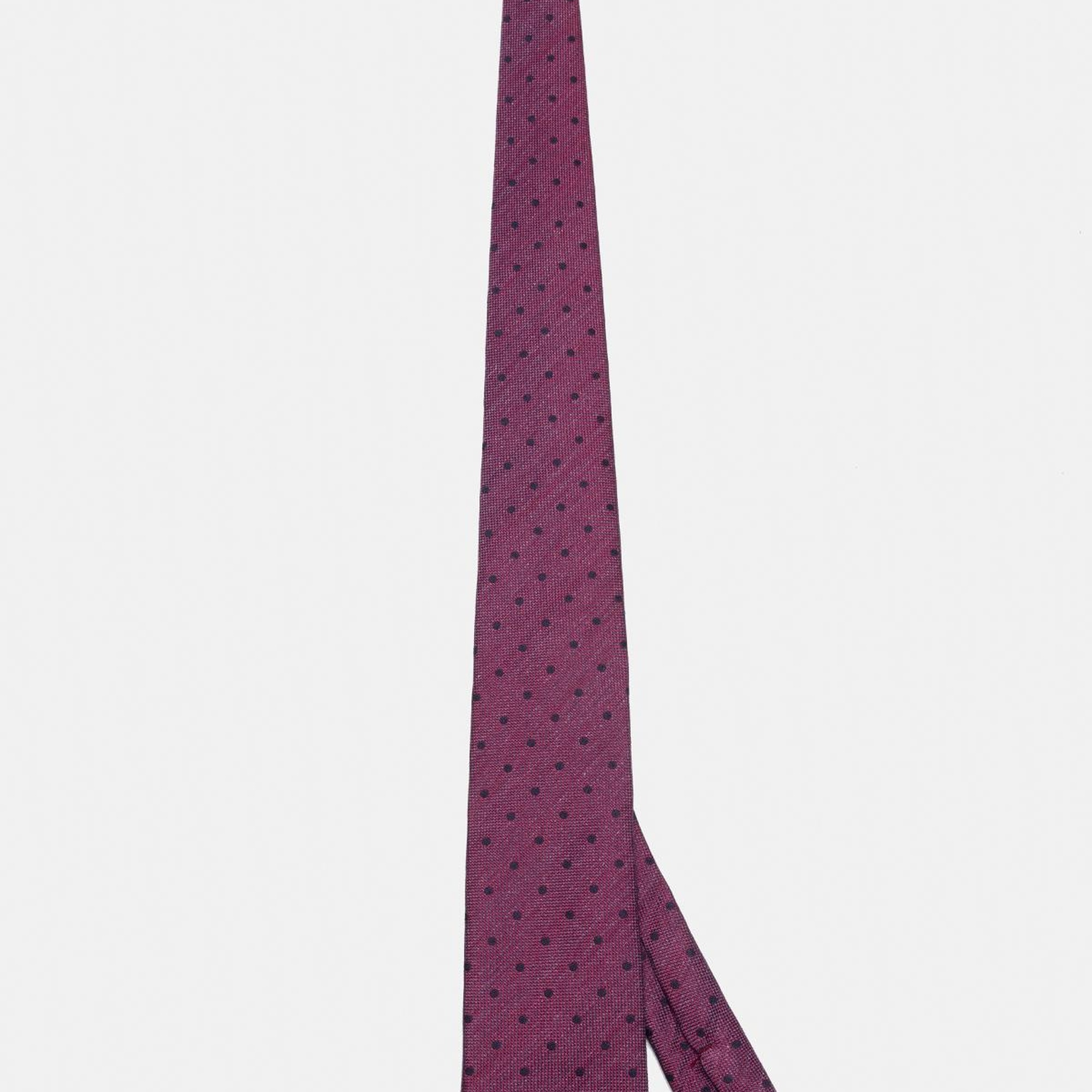 Erkek Pembe Desenli İpek Kravat