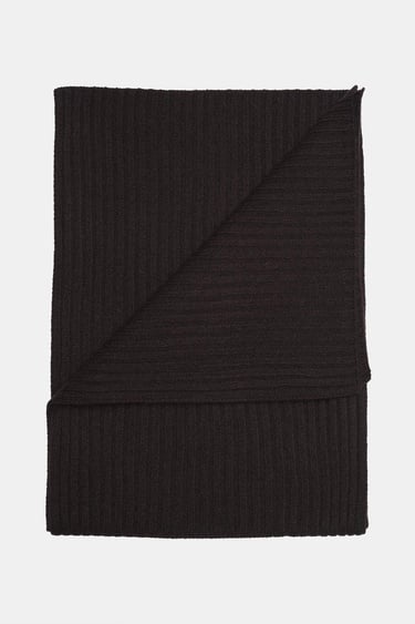  Erkek Bordo Yün Kaşkol