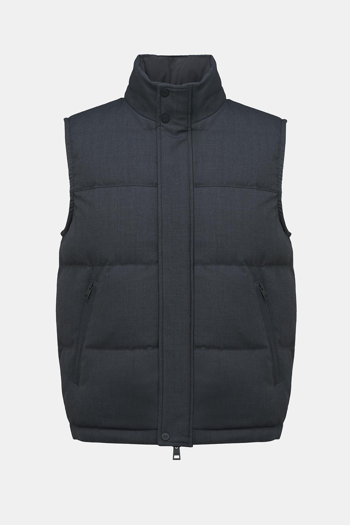  Erkek Siyah Şişme Yelek