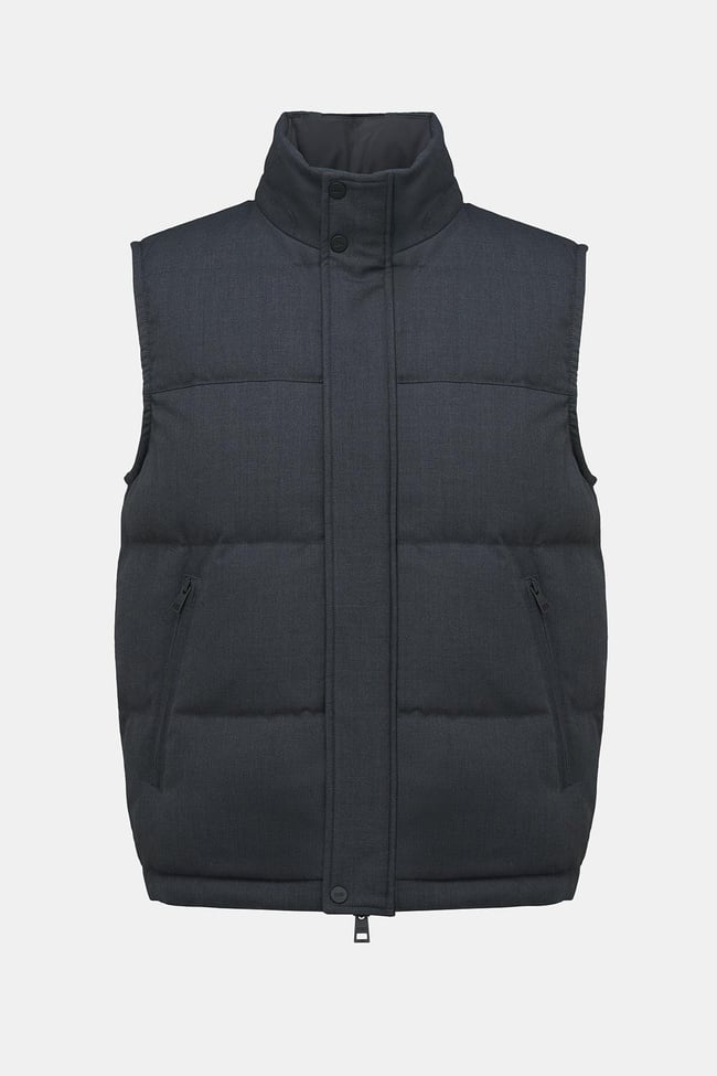  Erkek Siyah Şişme Yelek