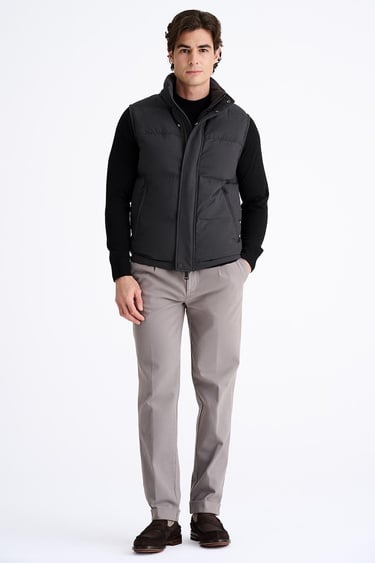  Erkek Siyah Şişme Yelek