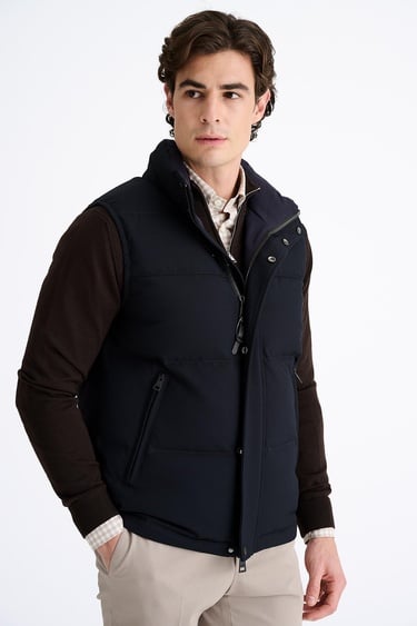  Erkek Lacivert Şişme Yelek