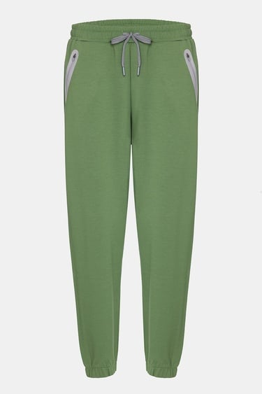  Erkek Haki Activewear Eşofman Altı