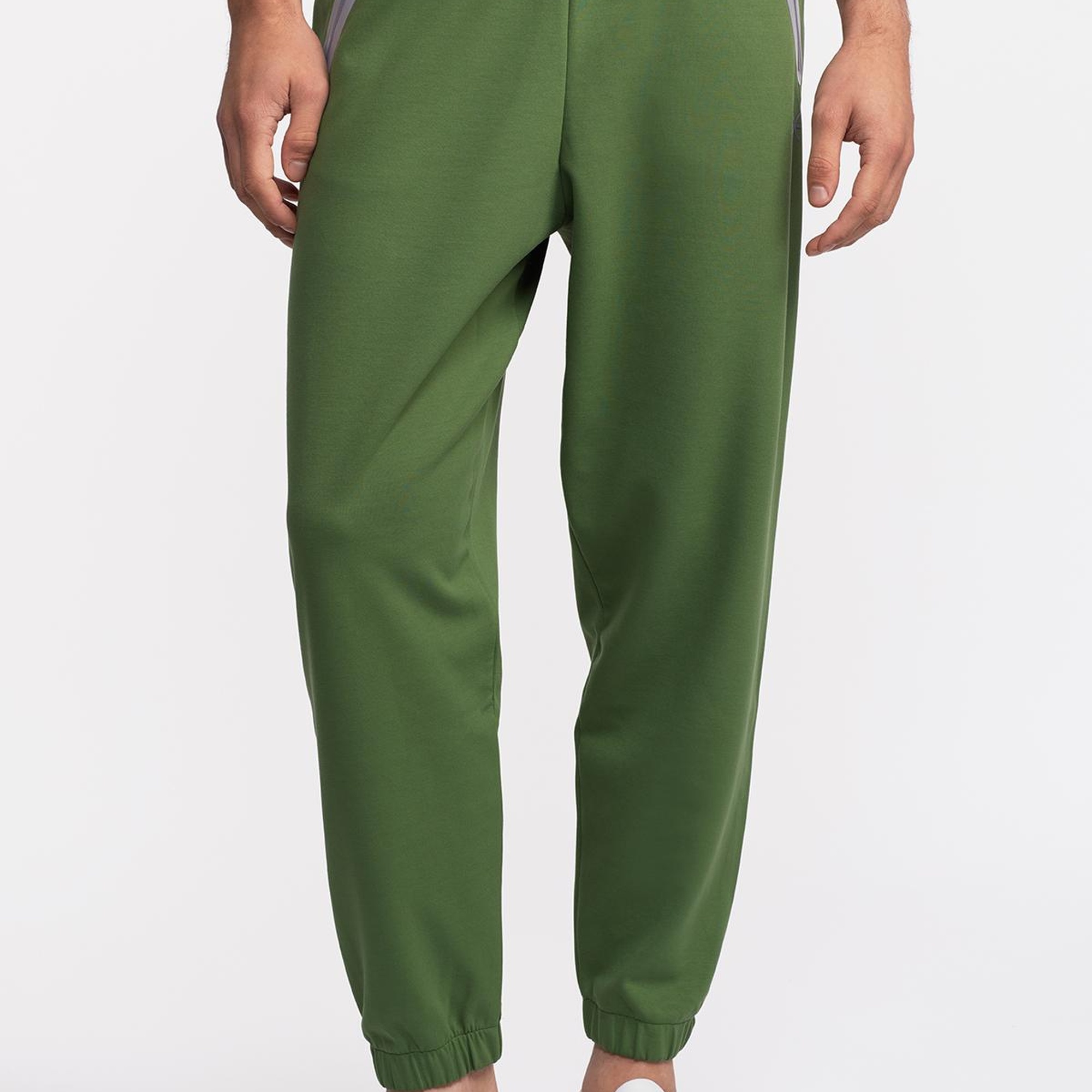 Erkek Haki Activewear Eşofman Altı