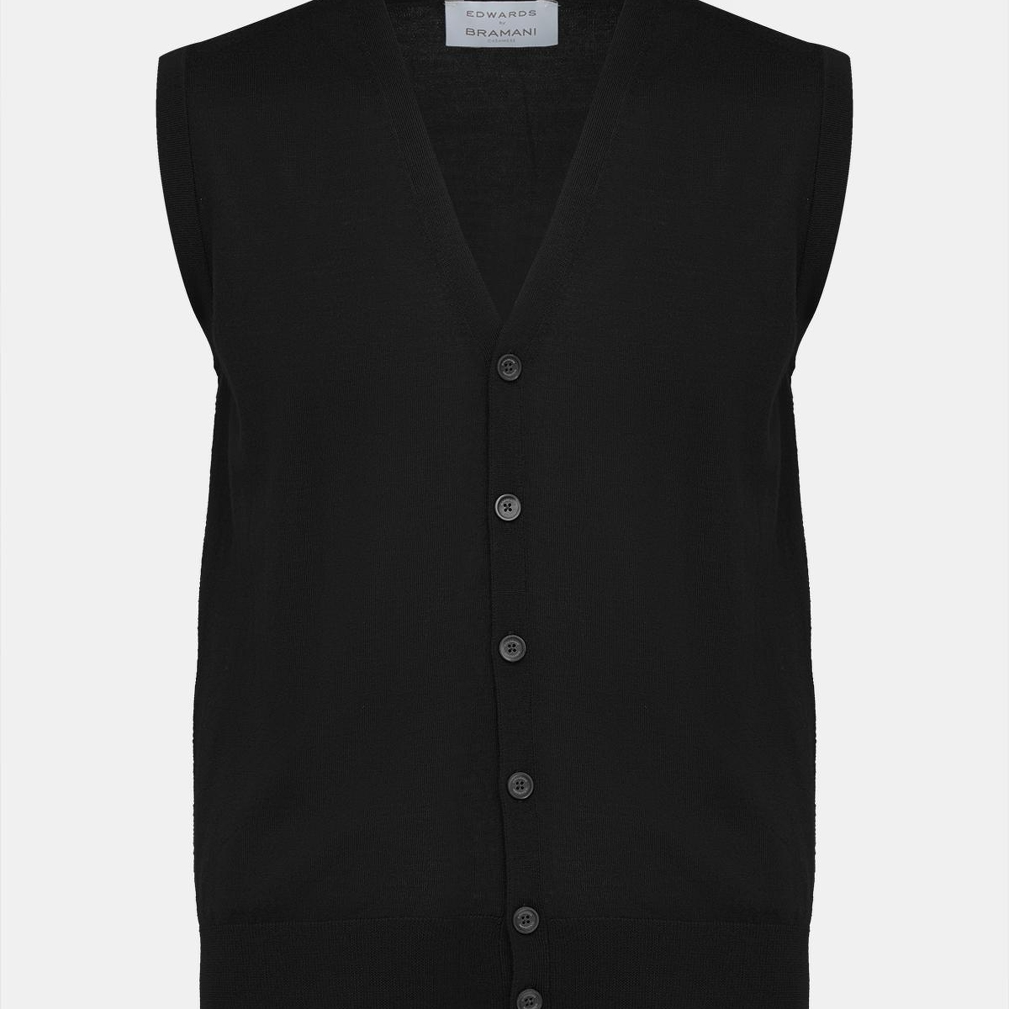 Erkek Siyah Yün Süveter