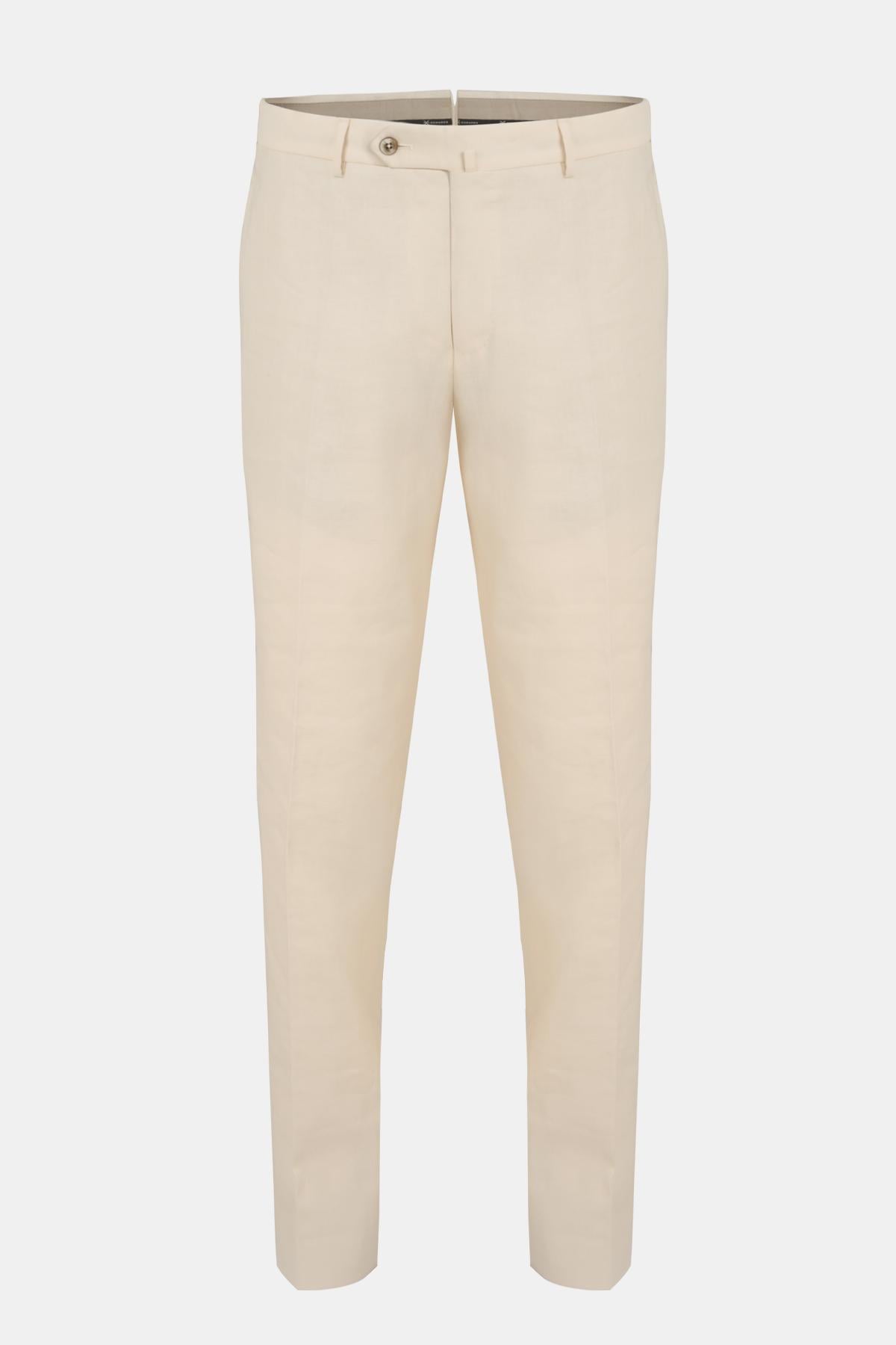  Erkek Krem Chino Pantolon