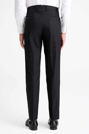  Erkek Siyah Chino Pantolon