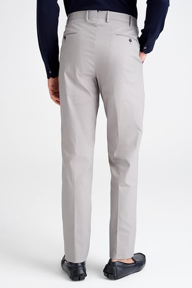  Erkek Gri Chino Pantolon