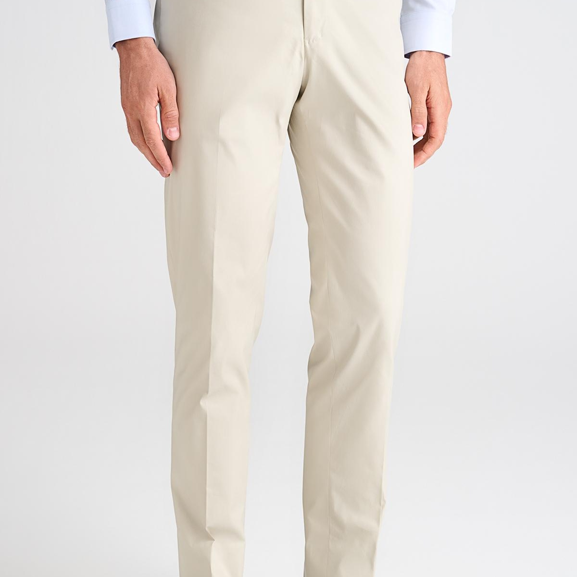 Erkek Bej Chino Pantolon