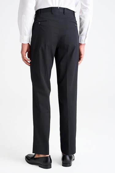  Erkek Siyah Chino Pantolon