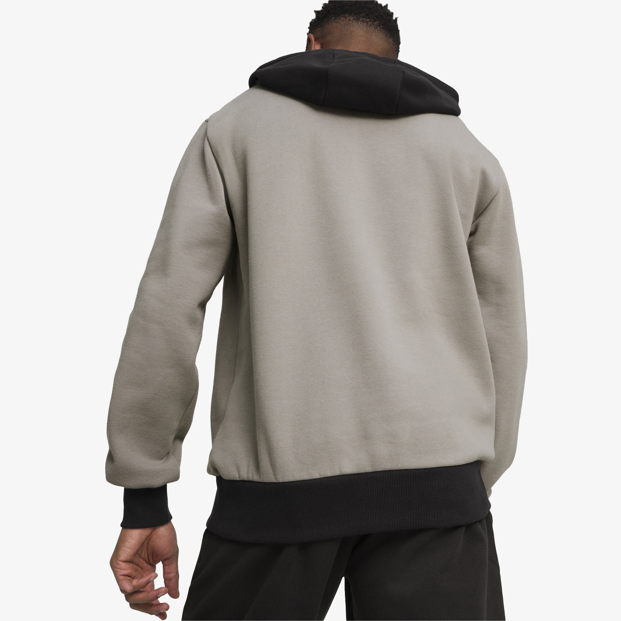 Puma Posterize 2.0 Erkek Siyah/Gri Hoodie