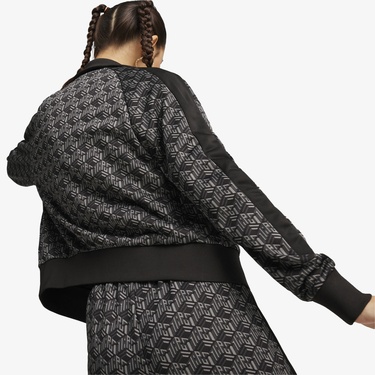  Puma T7 Aop Track Kadın Siyah Eşofman Üstü