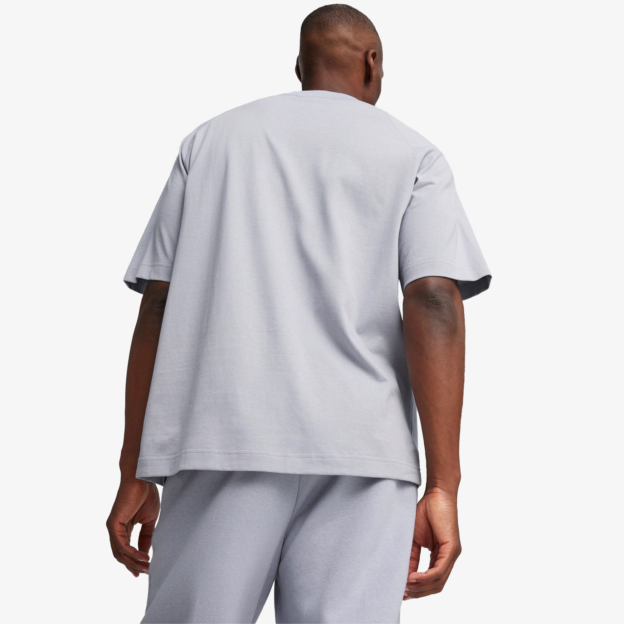 Puma Classics+ Erkek Gri T-Shirt